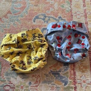 2 Grovia diaper shells